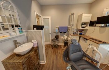 a treatment room at Dental Care Acworth